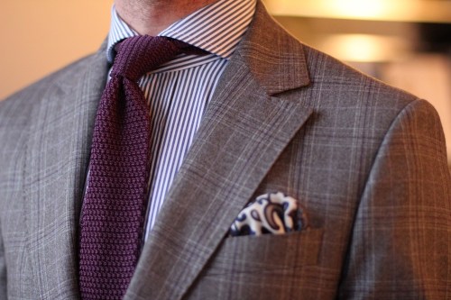 Ohnona MTM suit Kamakura shirt Sakes Fifth Avenue tie Reda PS