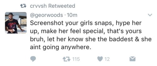 tamaraaal0vee:  fiercelust:  tamaraaal0vee: This right here 😍 I love a dude who is his girl’s number one fan. How can you not want to shower your girl with compliments and show her off to the world. Girls look even more amazing when they feel loved.