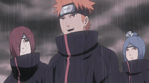 naragenius:   [ Naruto week 2018 ]✰  day 6: hidden rain - Nagato &amp; Yahiko &amp; Kon