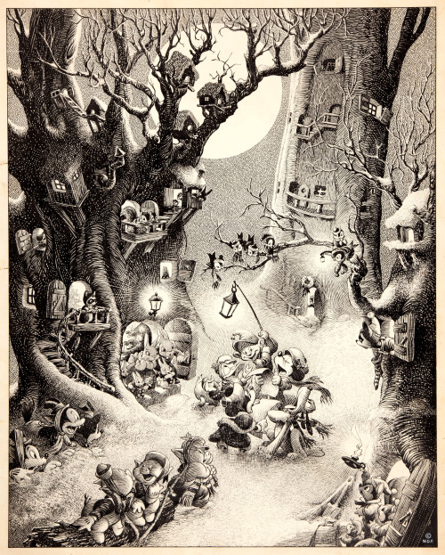 adventurelandia: Christmas Carolers by Hank Porter, 1938