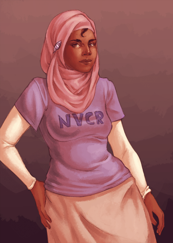 vogelspinne:Day 886Intern Dana is one of my favorite characters in WTNV. Such a badass babe!