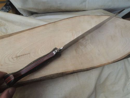 knifepics:  Custom choppers/camp knives