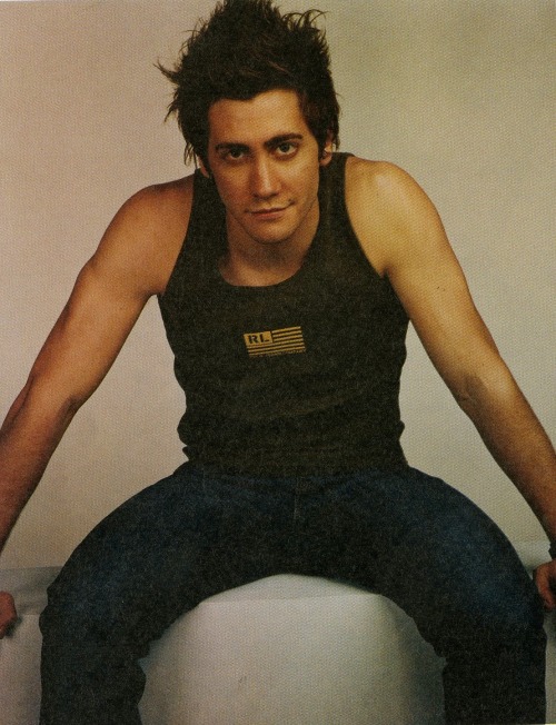 diecry:  JAKE GYLLENHAAL “This Month’s Breakout Actor,” Interview, August 2002. Photographed by Rodolfo Martinez 