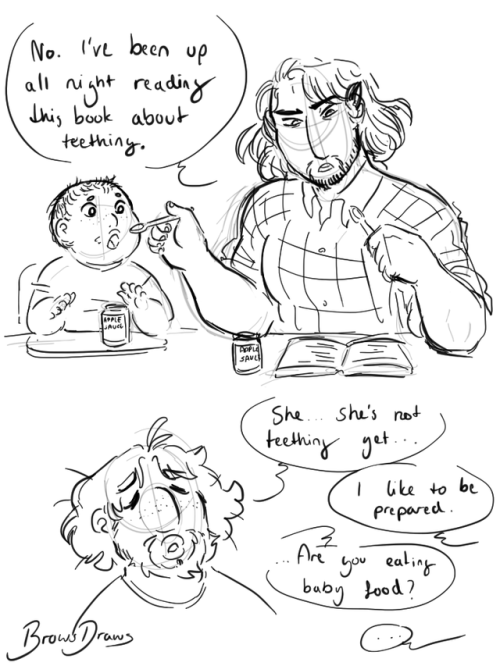 Some Stuff About Jesse, Hanzo And Their Little Baby Daughter