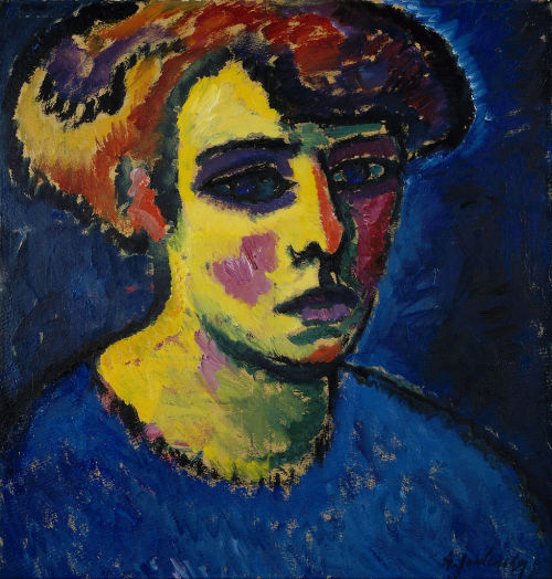 Head of a Woman, 1911, Alexej von Jawlensky