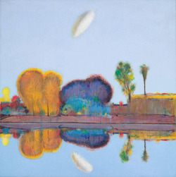 ufansius:  Reflected Landscape - Wayne Thiebaud 