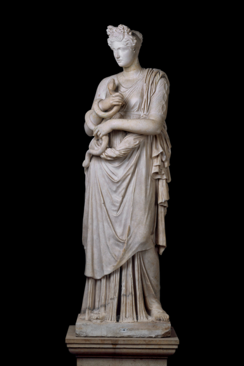 greekromangods: Hygiea End of 3rd century BC Marble Staatliche Museen zu Berlin ** Visit my Links pa