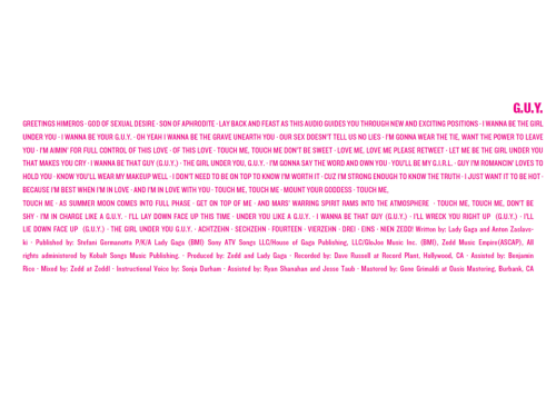 theedgeofthelaw:  ARTPOP BOOKLET [PART 1]