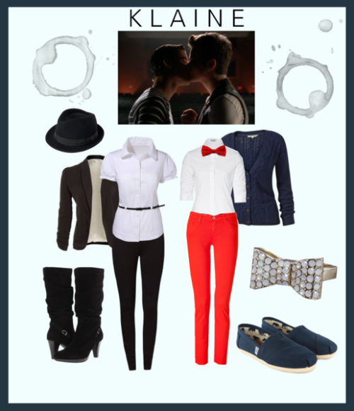 Inspired by Kurt Hummel and Blaine Anderson on FOX’s Glee