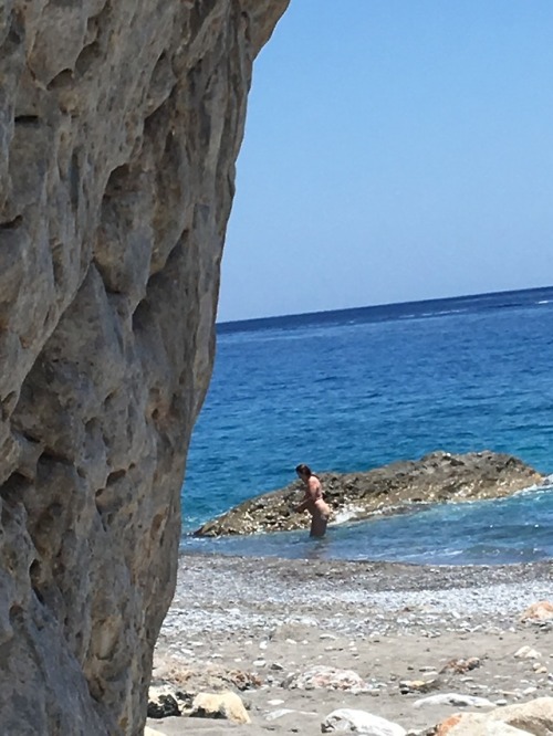 May 2018 - Wonderful naturist days at Filaki beach (Hora Sfakion)