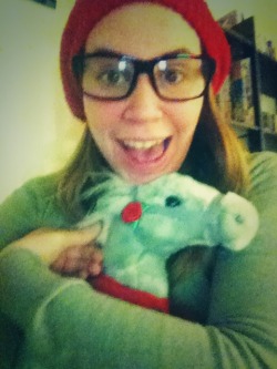 This is me being happy to have a pony. I