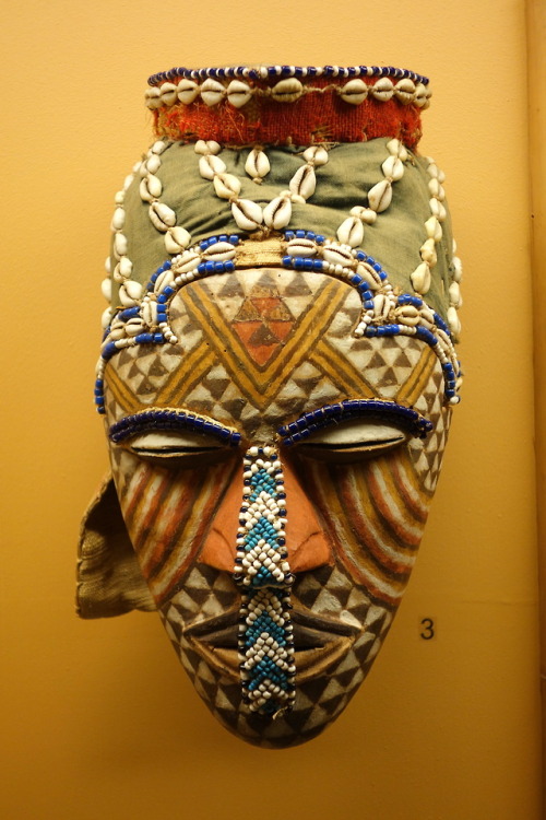 Ngaady aMwaash mask of the Kuba people, present-day Democratic Republic of the Congo.  Now in the Ro