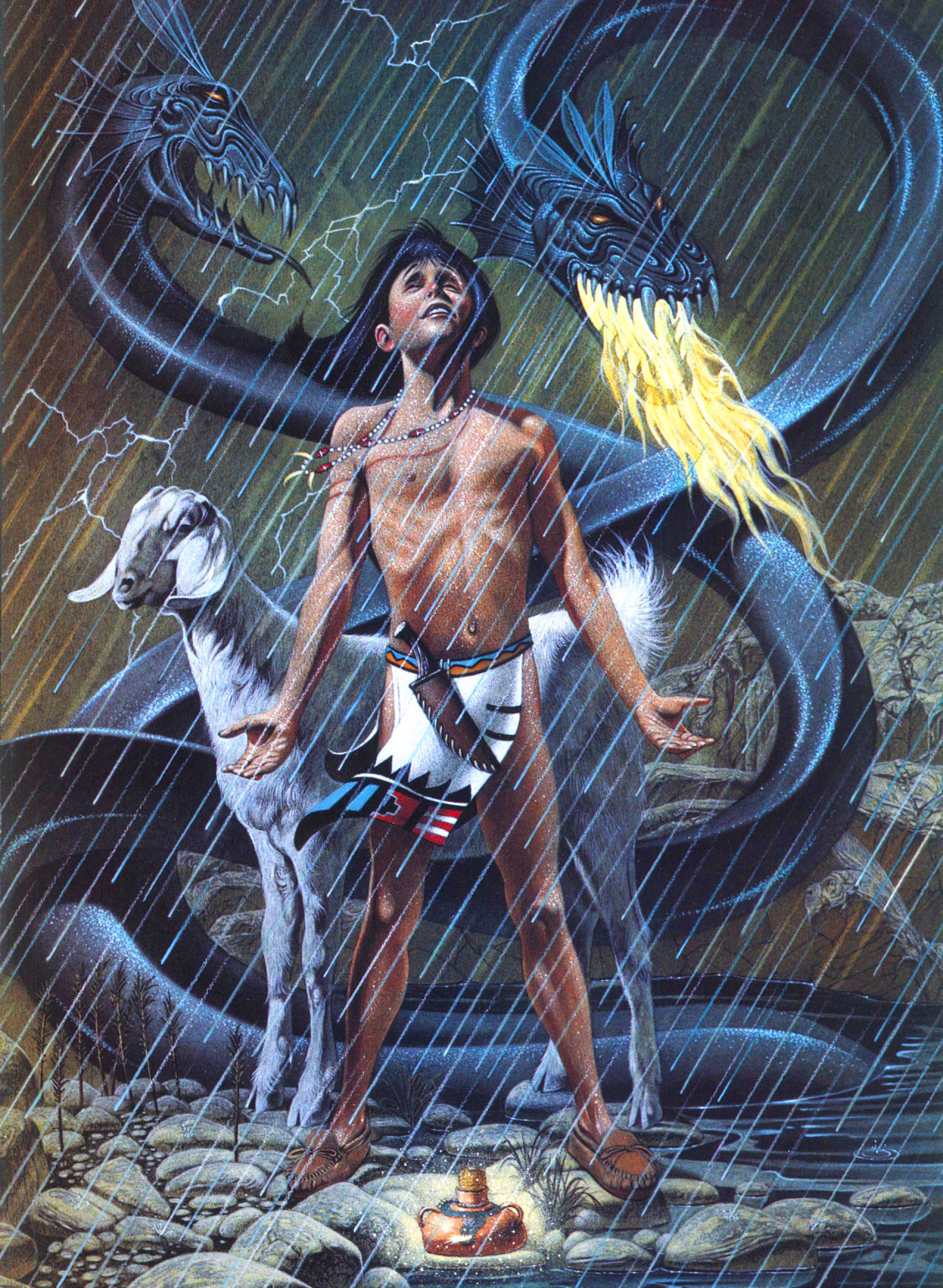 David Beck, ‘Scapegoat’ by Susan J. Kroupa, “Realms of Fantasy”, Vol. 3, #1, 1996
Source