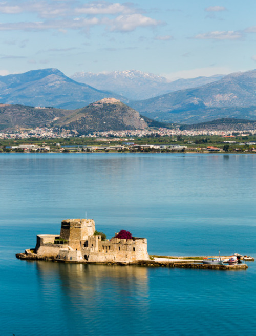 wanderlusteurope:Bouritz Castle, Nafplio, Greece