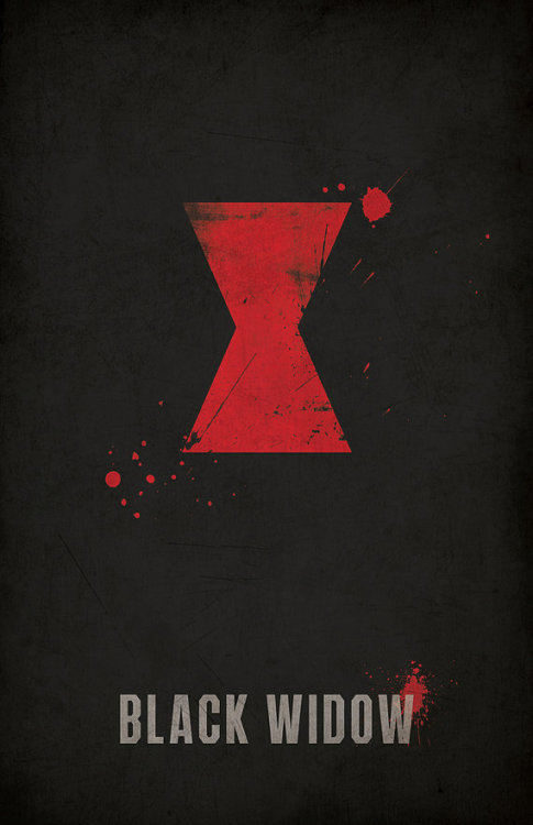  Marvel Comics Minimalist Posters by West Graphics 