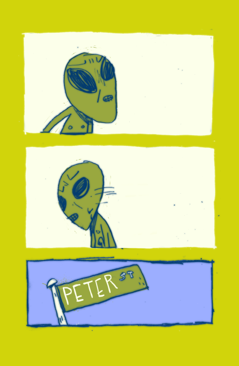 Porn photo robbiegeez:   alien comic   