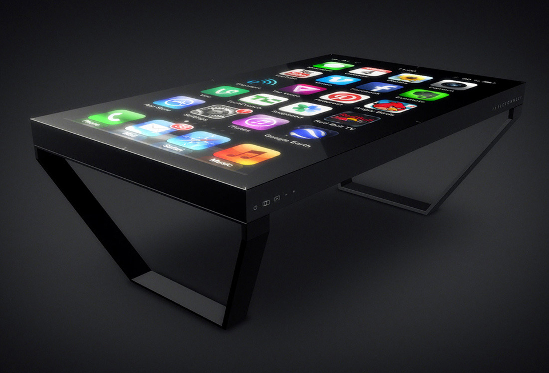 Woah! Now you can turn your smartphone into a giant touchscreen table.