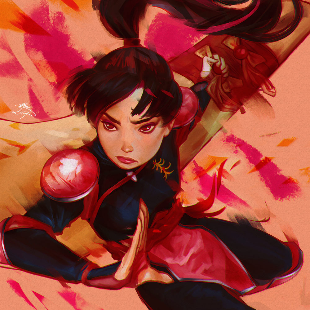 maichancreating:  「珊瑚」 One of the coolest female characters of all time