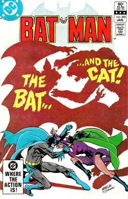 Batman, No. 355 (Dc Comics, 1983). Cover Art By Ed Hannigan And Dick Giordano. From