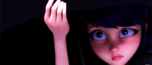 miraculousdaily:  #This scene is beautiful #Adrien gives Marinette something she