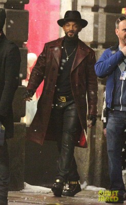 supermanspoilers:  Will Smith as Floyd Lawton/Deadshot on the set of Suicide Squad in Toronto, Canada.