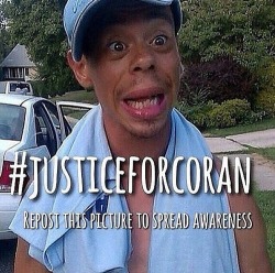  streetaddictz:  Mentally Challenged Man Getting Beat Up By Teens In Newark Delaware #JusticeForCoran The word is spreading around the world when this 20 yr Old Mentally Challenged Man name coran gets attacked by a group of Teenagers In Newark Delaware,