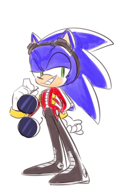 mangaanonymous: Creating an au where Sonic is the bad guy! (I’m considering making an ask page