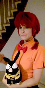 technoranma:  Orange is the new Ranma (me as Ranma Saotome)