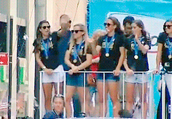 Tobin Heath excited is the cutest thing ever