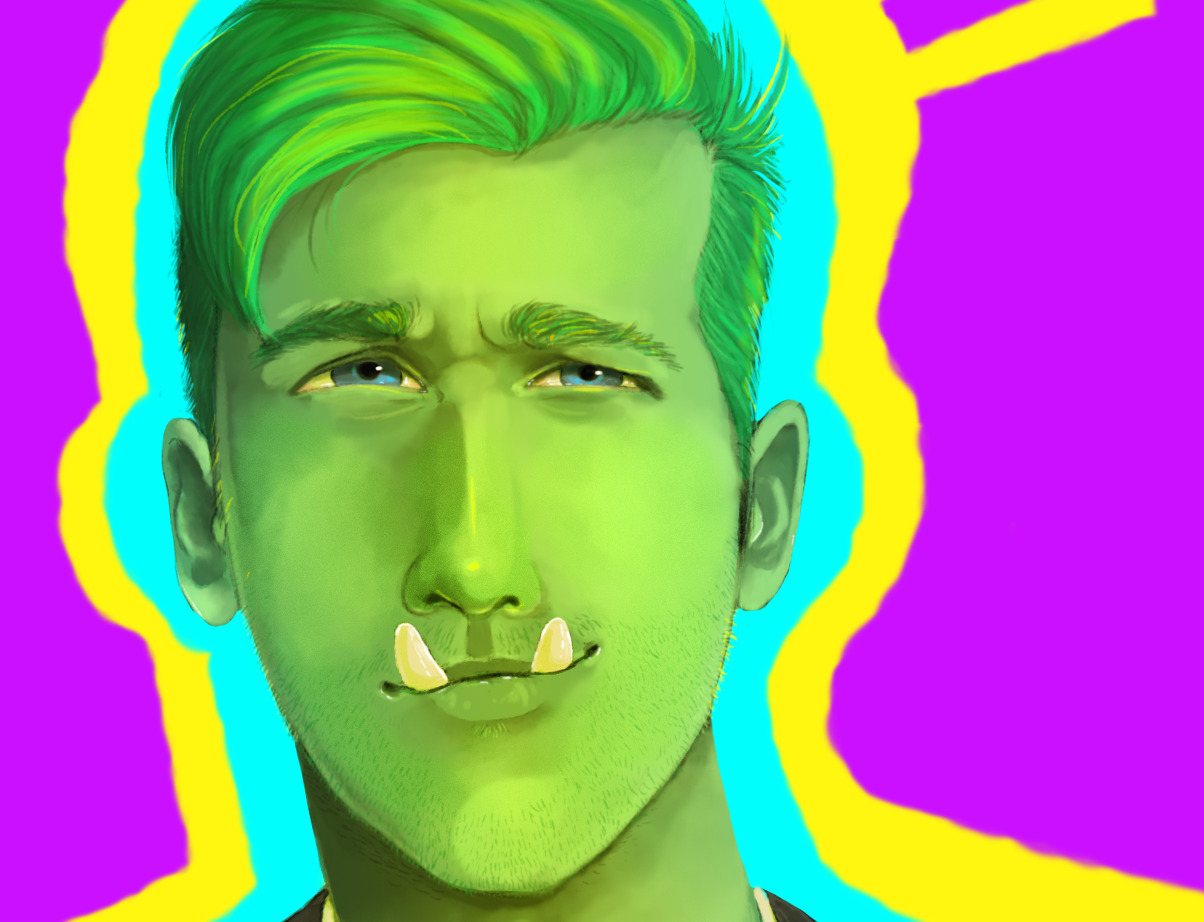 trashfirefarting: Tyr wanted me to draw him an icon. I recorded this to do a speed