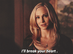 samaraweaving:  Klaroline Human AU:Caroline is a police officer asked to approach