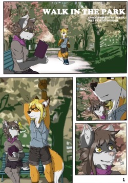 mute-furry:  A Walk In the Park 