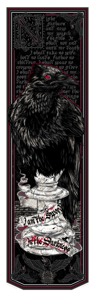 ashlings:  Game of Thrones Posters by Melbourne artist Rhys Cooper. Available for