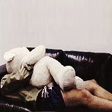 Porn photo harrythingx-blog: Harry Styles + Bears  Cuddly
