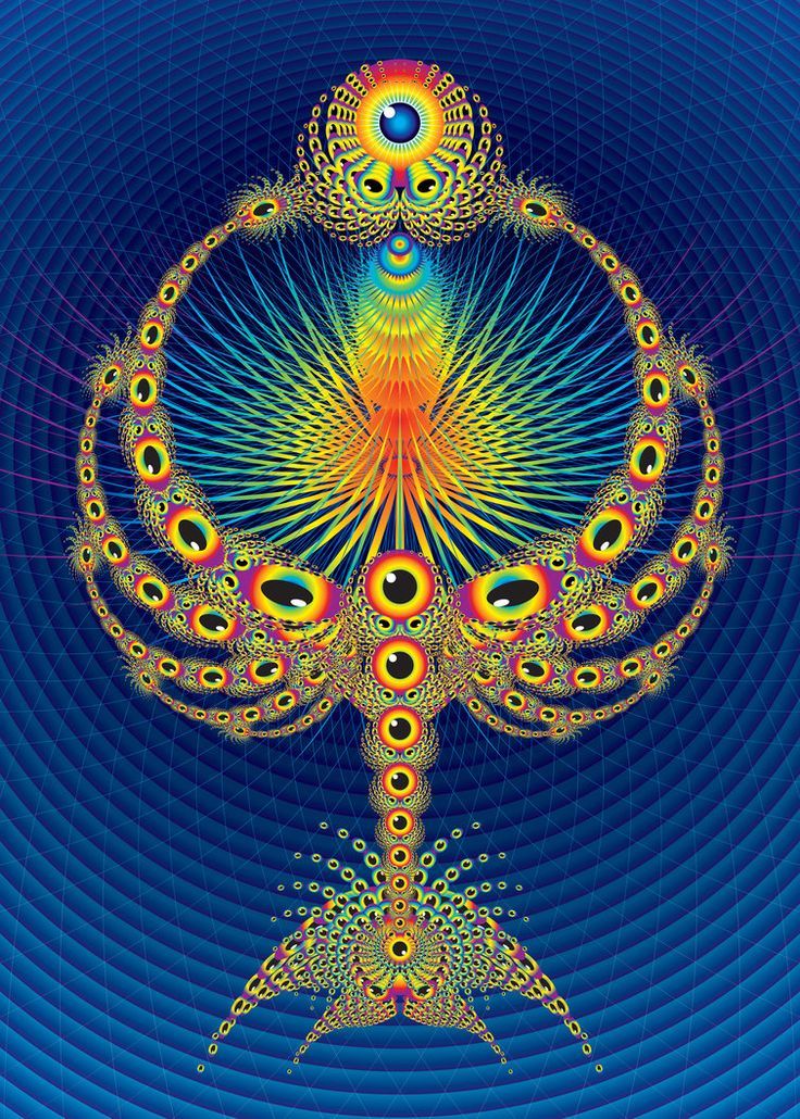 themagicfarawayttree:  Visionary art by Todor Kyurkchiev / Sacred Geometry ♥ 