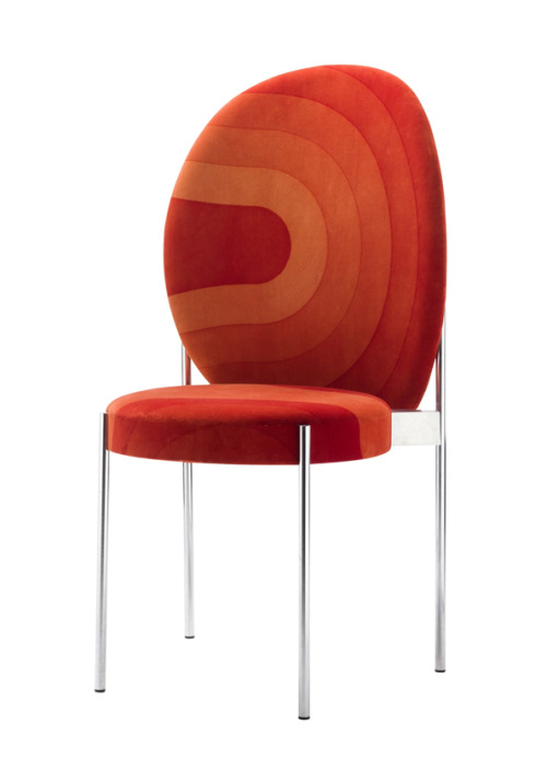 Verner Panton, Upholstered chair S 432 P / Program S 430, 1968. Made by Thonet. Photo: © Constantin 