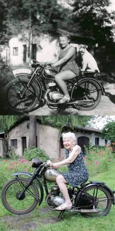 71 years between this 2 pictures…