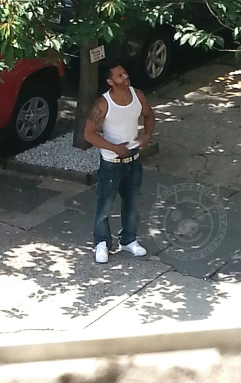 bigboimarc:  stalkerazzi365:  More of my super hot Dominican neighbor!! :@)  Love neighbors like this!! 