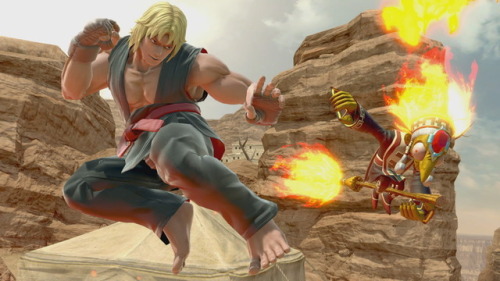 Ken turns up the heat in Super Smash Bros. Ultimate as Ryu’s echo fighter!!!