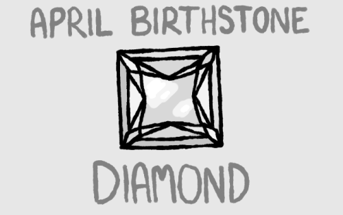 April’s birthstone is diamond. Diamonds are expensive, and the industry is rife with exploitation. F