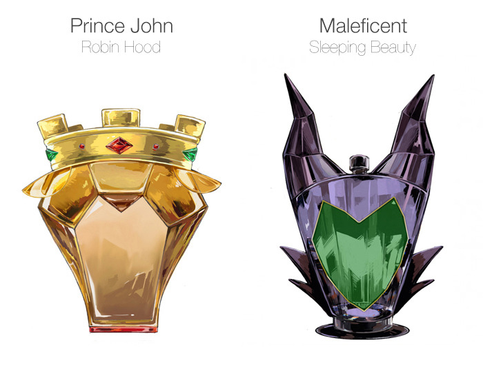 Disney Villains Perfumes by pixiv