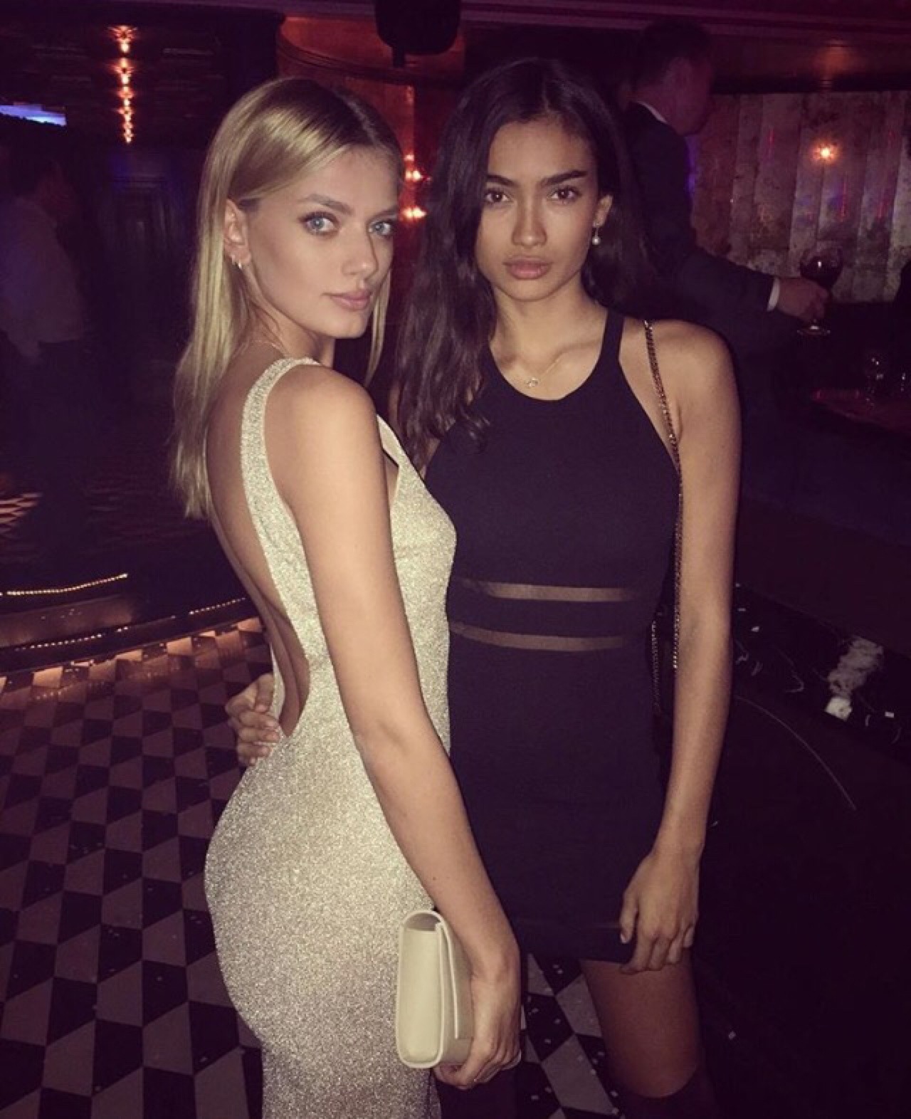vicsecretmodels:  Bregje Heinen and Kelly Gale 