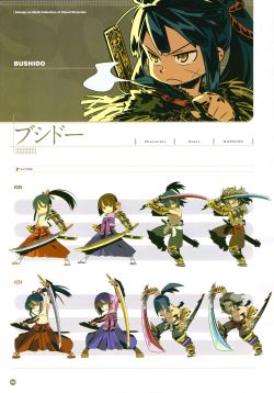 Etrian Odyssey I&II Artbook