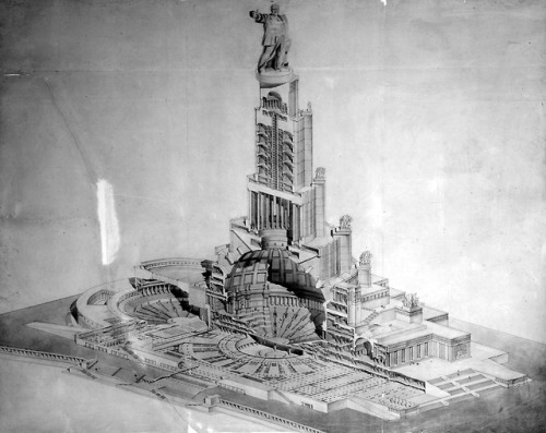 qsy-complains-a-lot:dieselfutures:Palace of the SovietsSo they destroyed a cathedral to make that, n