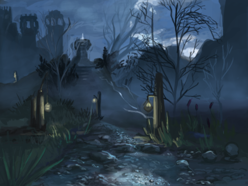 rudimentree: Dragon Age Inquisition Environments I’ve painted on paintberri. Finally all in on