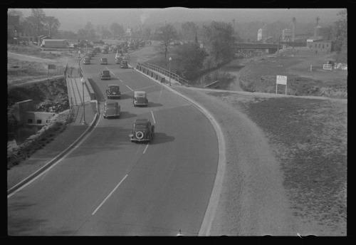 1939. “Washington, D.C. Rock Creek Parkway during the construction[…]" Myers, Davi