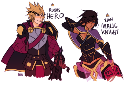 rakatakat:  fire emblem/kh AU sprites!! yayyybreakdown of everything is here 