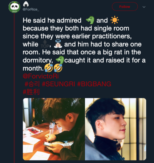 haydee-gd: GD caught a rat in the dormitory, and raised it as a pet for a whole month!!!