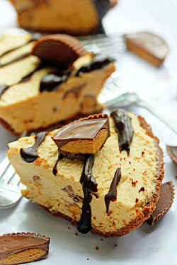 fullcravings:  Frozen Peanut Butter Pie 