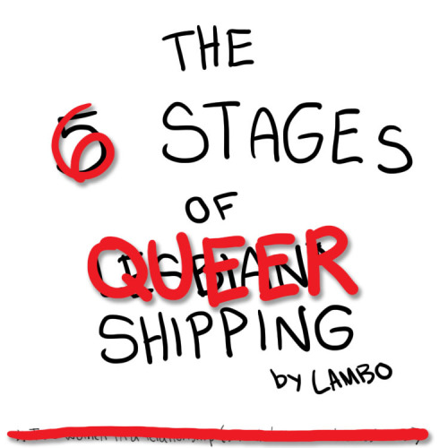 lambocalypse - lambodoodle - The 5 Stages of Lesbian Shipping by...